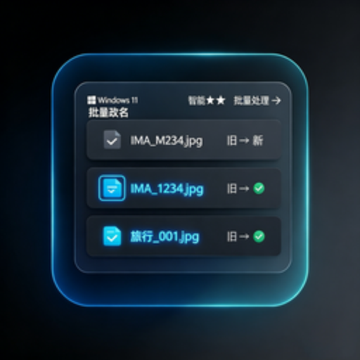 智能批量改名器